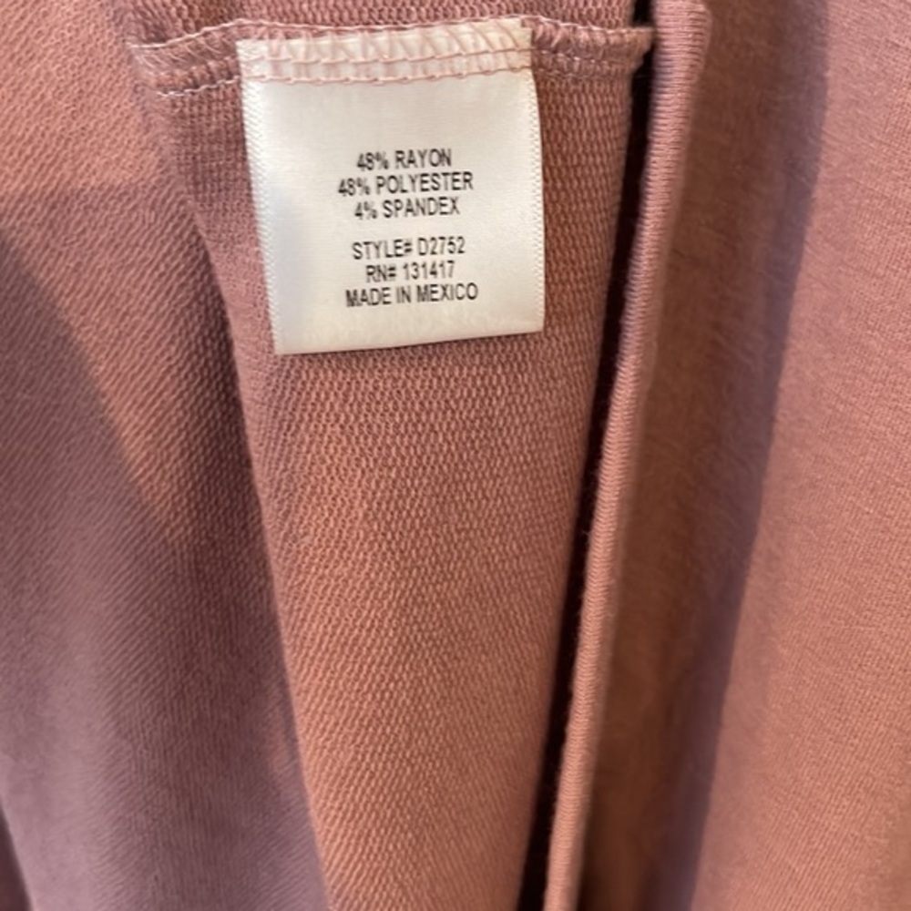Francesca’s Alya Bell Sleeve Mauve Dress - Picture 6 of 6